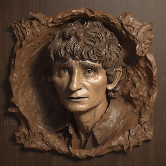 frodo baggins 1 stl model for CNC